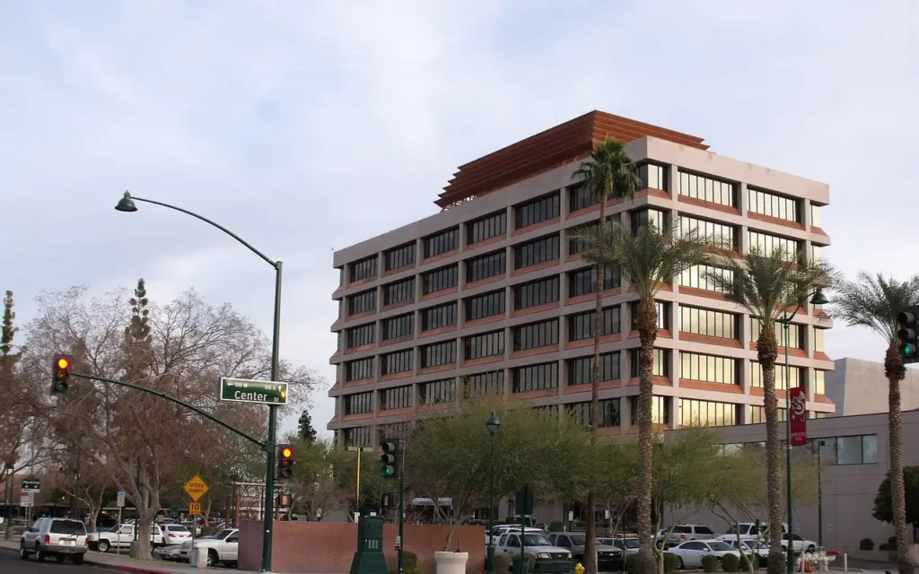HVAC service area in Mesa