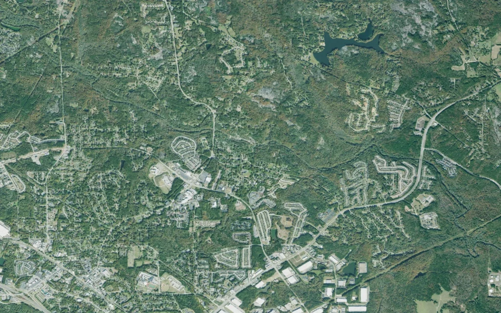 HVAC service area in Milstead