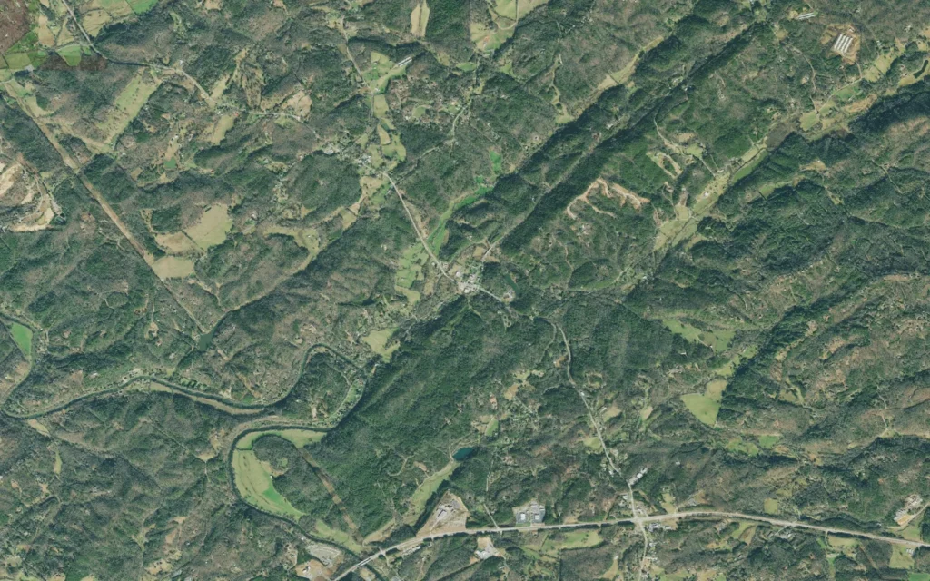 HVAC service area in Mineral Bluff