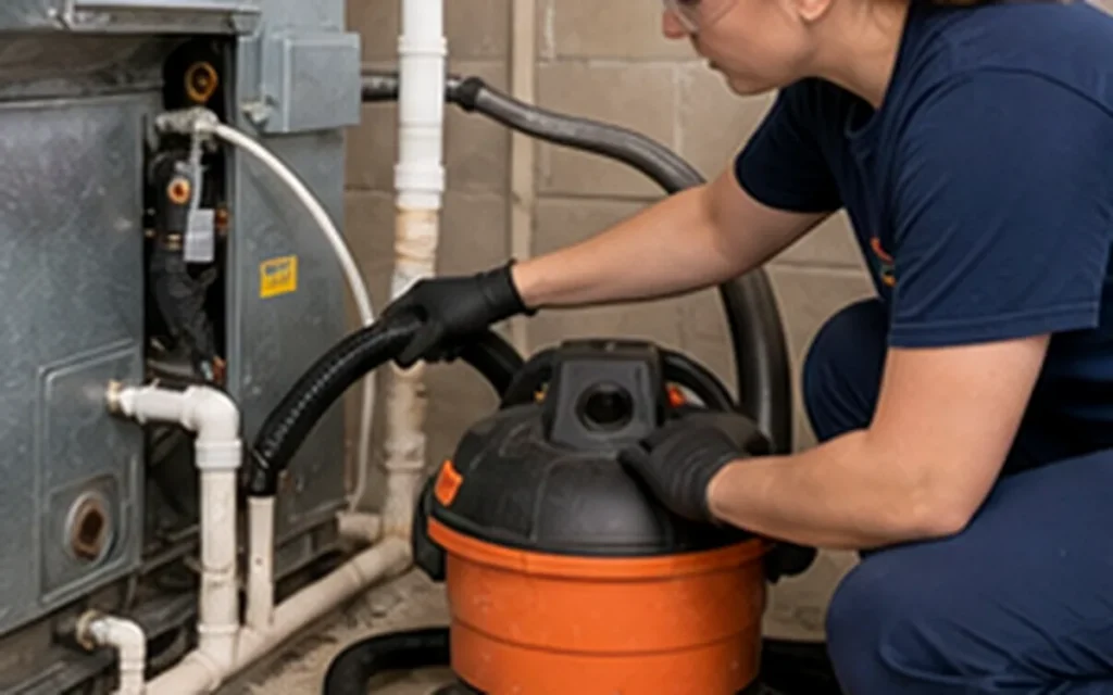 Mini-Split Drain Line Cleaning and Repair service