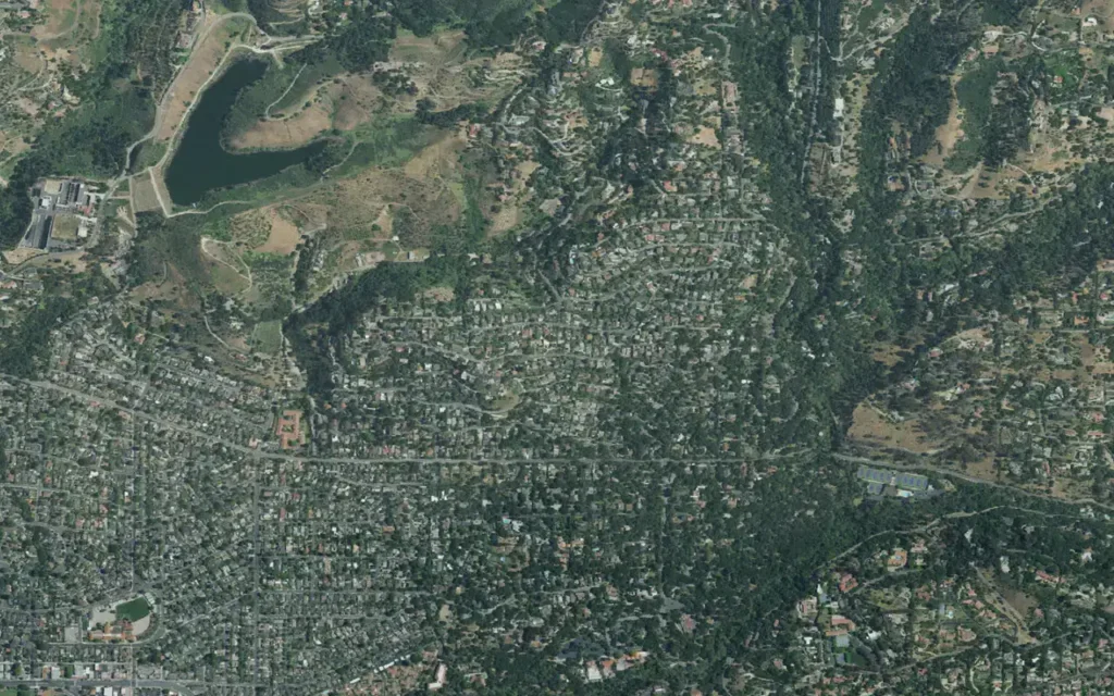 HVAC service area in Mission Canyon