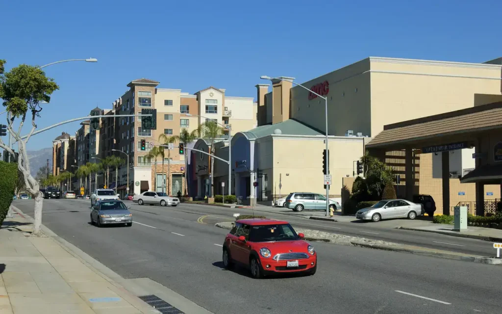 HVAC service area in Monterey Park