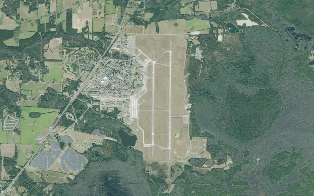HVAC service area in Moody AFB