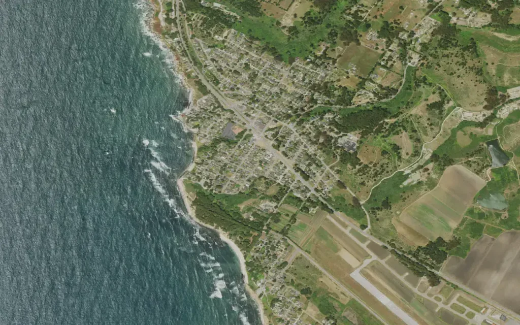 HVAC service area in Moss Beach
