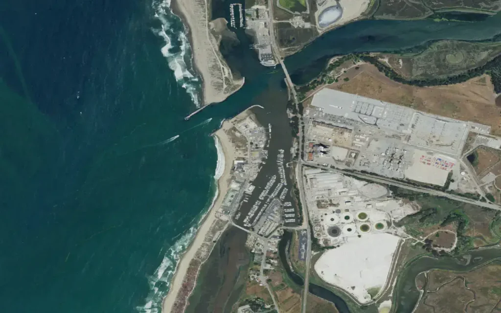 HVAC service area in Moss Landing