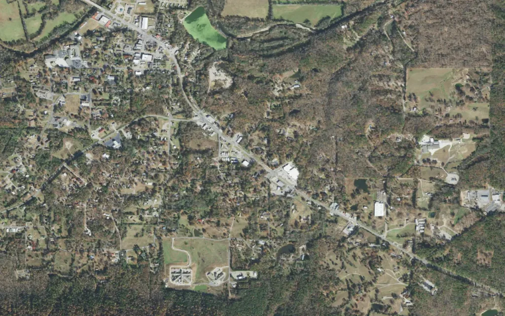 HVAC service area in Mount Ida