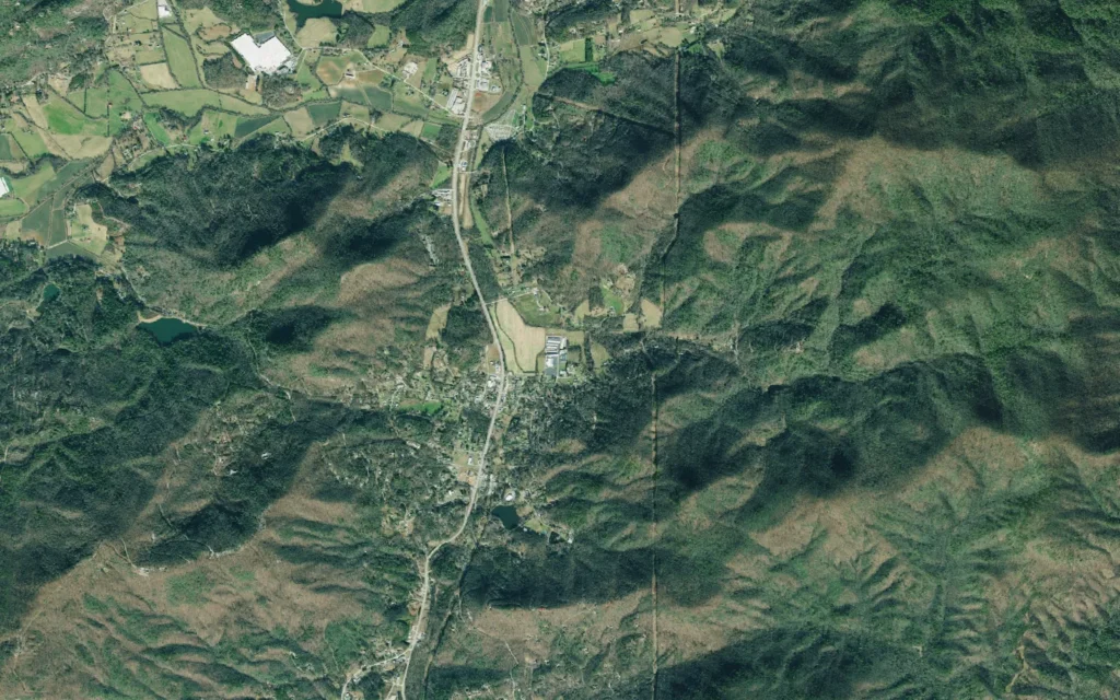 HVAC service area in Mountain City