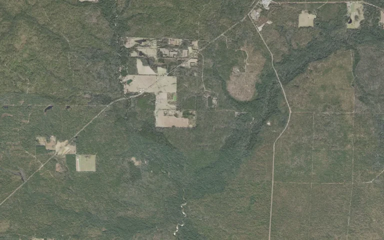 Aerial view centered on Munson, Florida