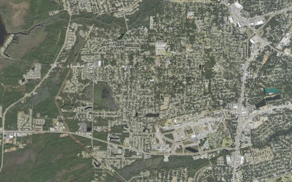 HVAC service area in Myrtle Grove