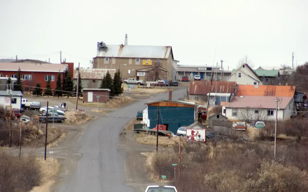 HVAC service area in Naknek