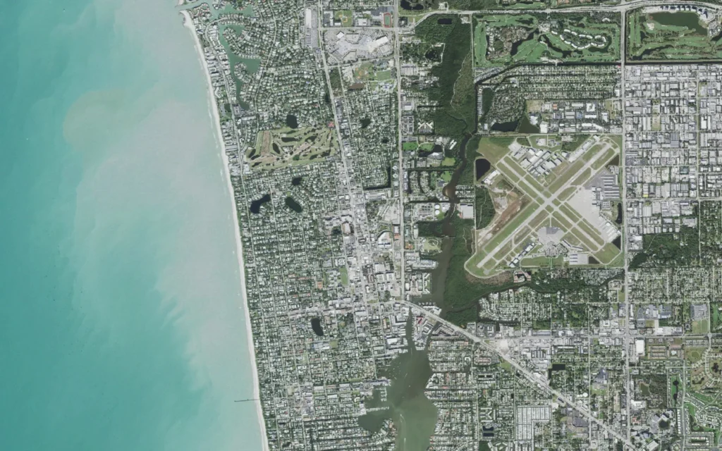 HVAC service area in Naples