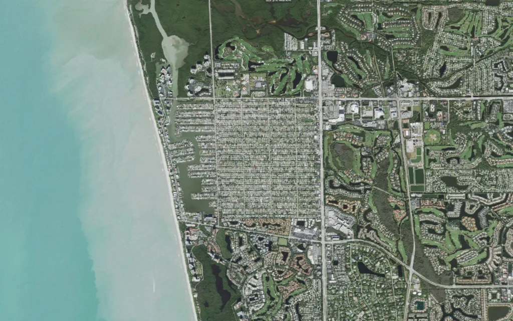 HVAC service area in Naples Park