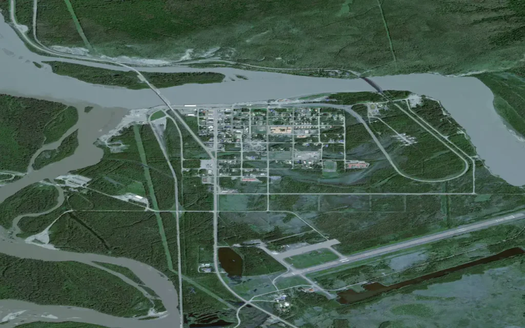 HVAC service area in Nenana