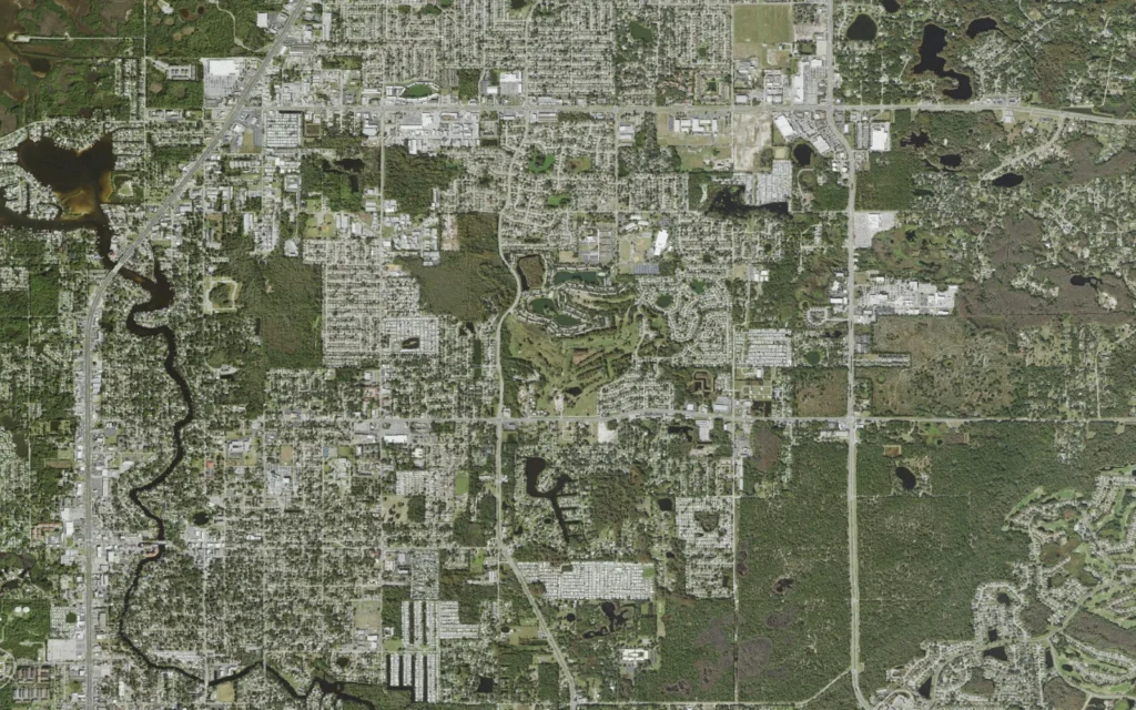 HVAC service area in New Port Richey East