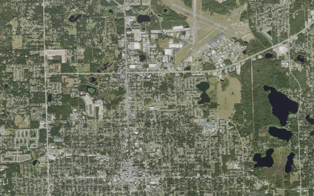 HVAC service area in North DeLand