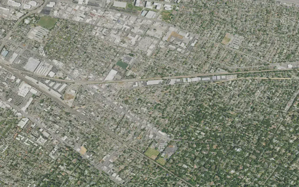 HVAC service area in North Fair Oaks