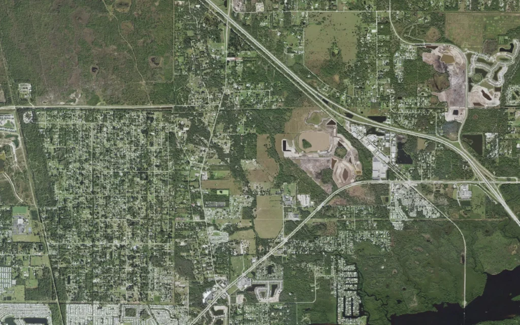HVAC service area in North Fort Myers