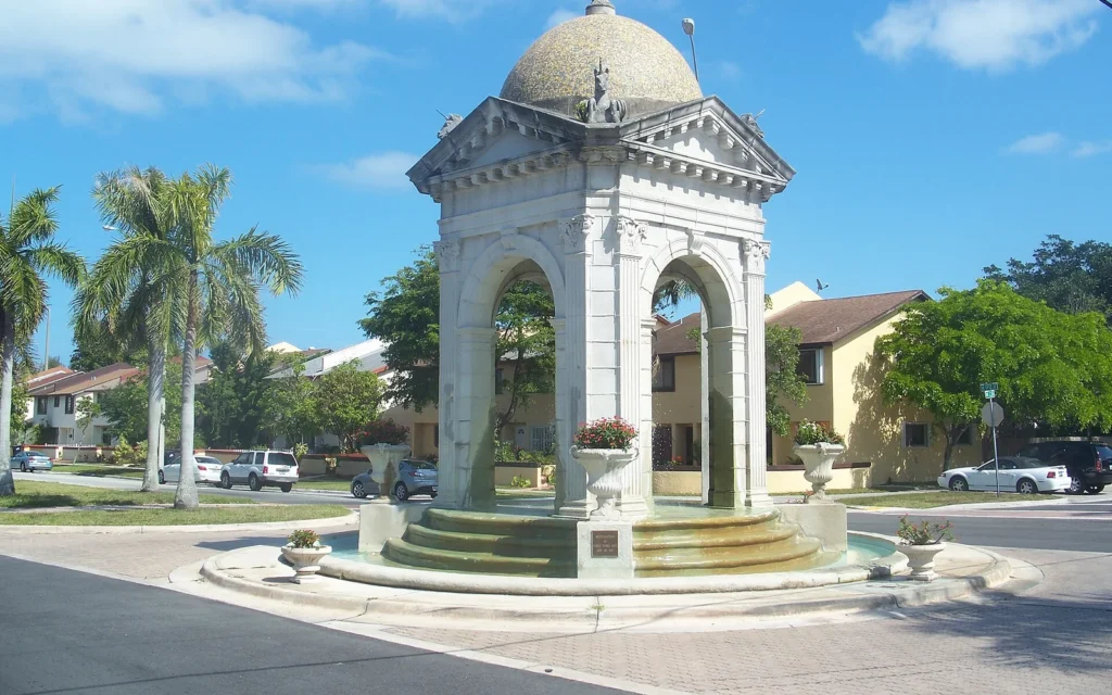 HVAC service area in North Miami Beach