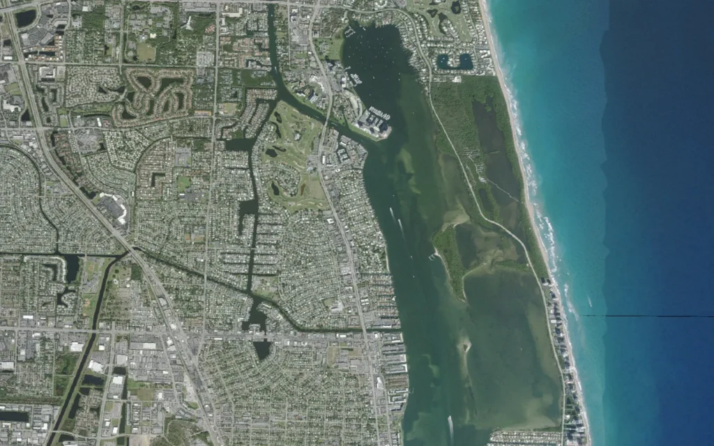 HVAC service area in North Palm Beach