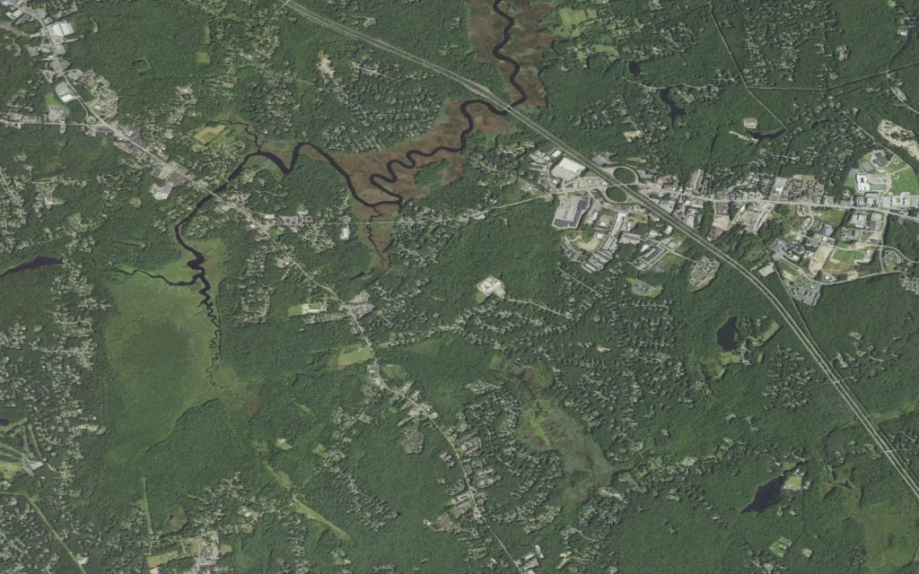 HVAC service area in North Pembroke