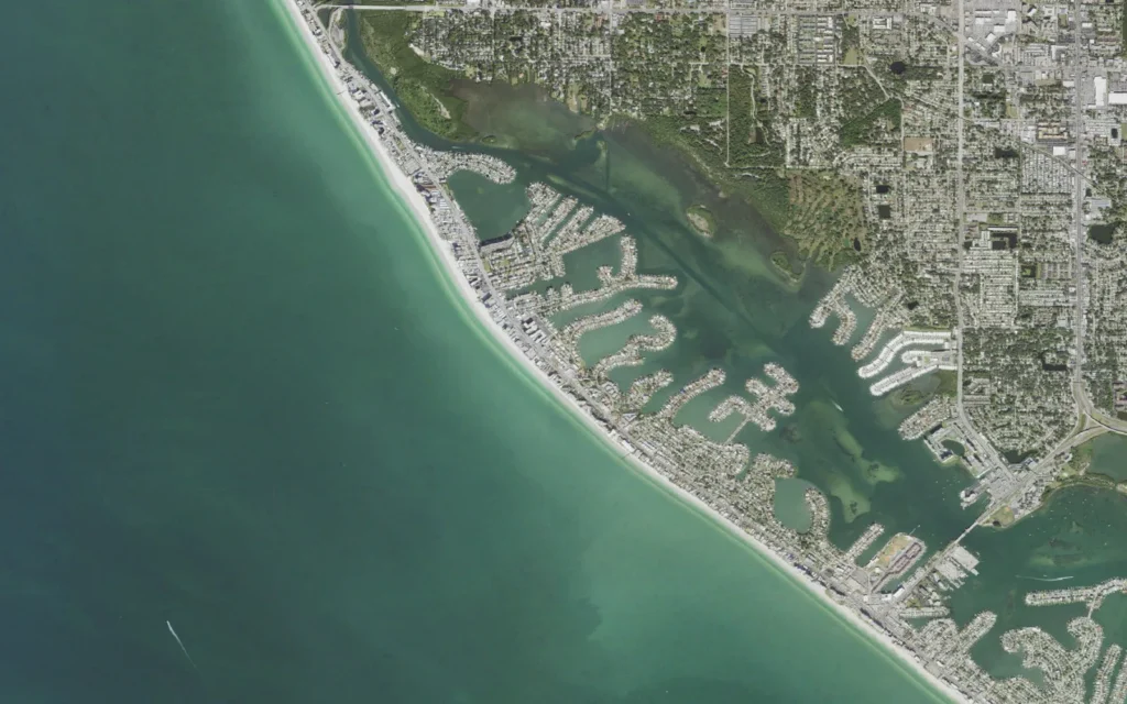 HVAC service area in North Redington Beach