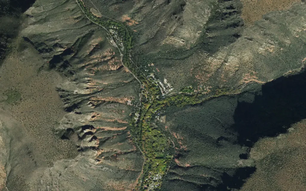 HVAC service area in Oak Creek Canyon