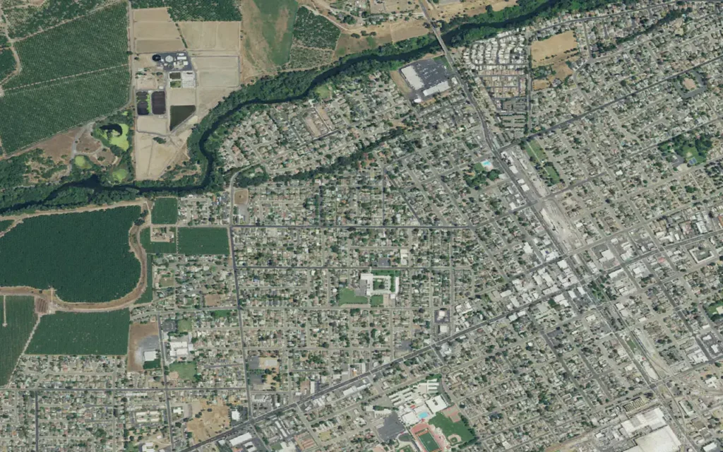 HVAC service area in Oakdale