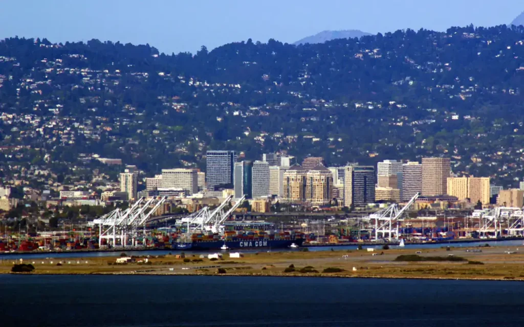 HVAC service area in Oakland
