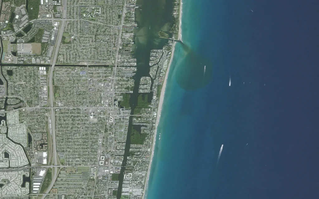 HVAC service area in Ocean Ridge