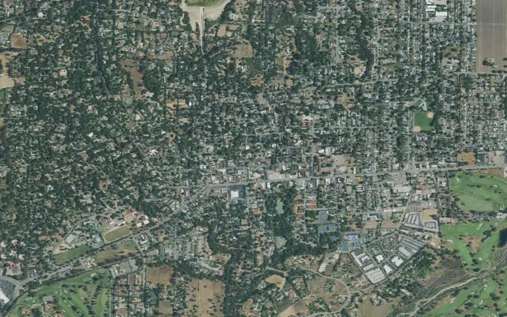 HVAC service area in Ojai