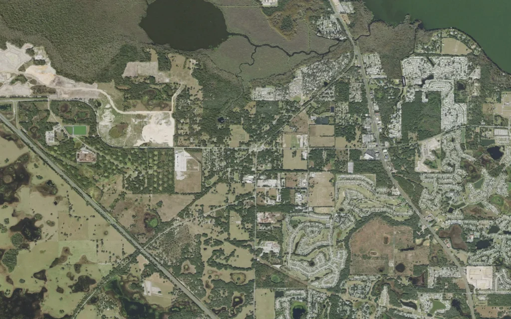 HVAC service area in Okahumpka