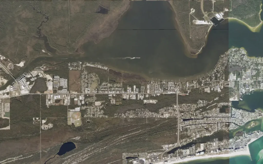 HVAC service area in Orange Beach