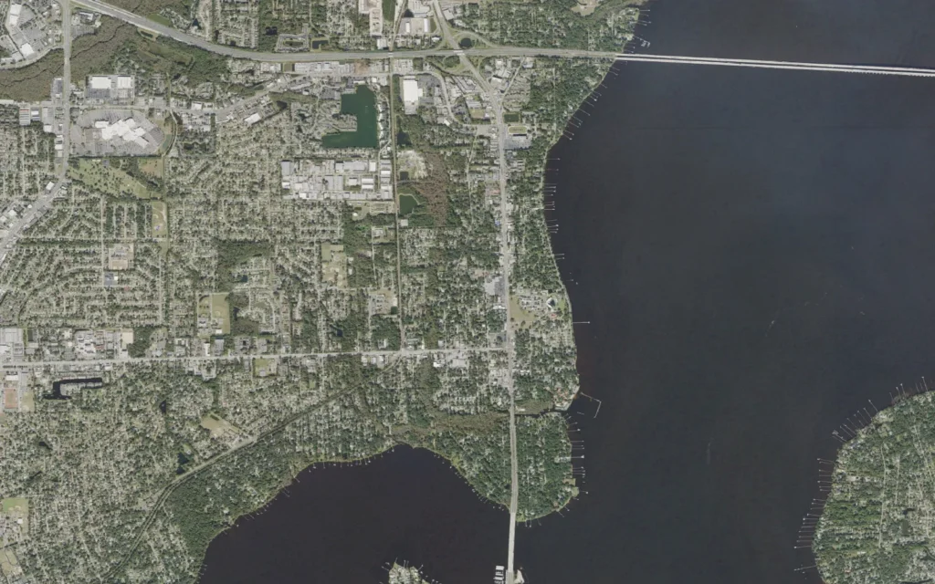 HVAC service area in Orange Park