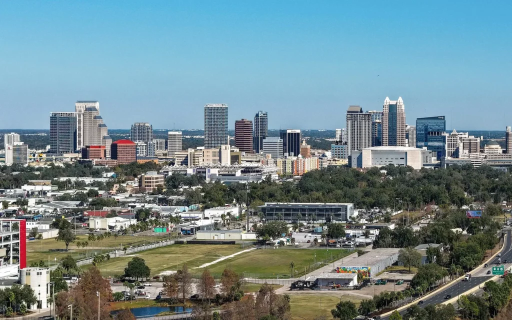 HVAC service area in Orlando