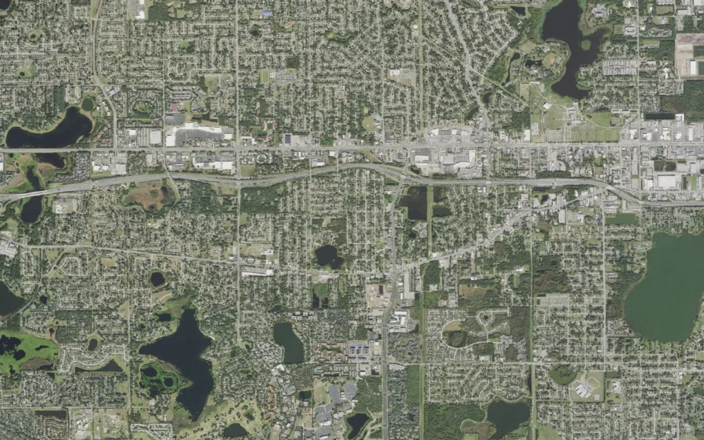 HVAC service area in Orlovista