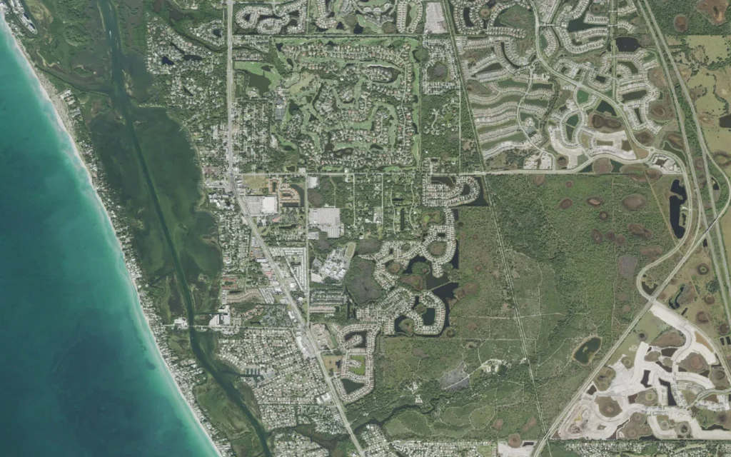 HVAC service area in Osprey