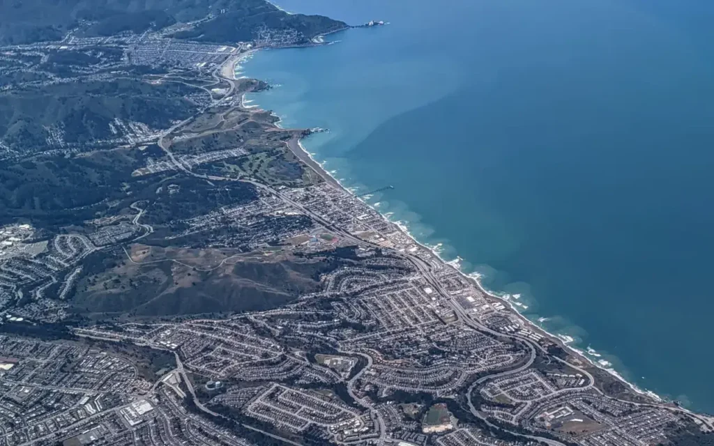 HVAC service area in Pacifica