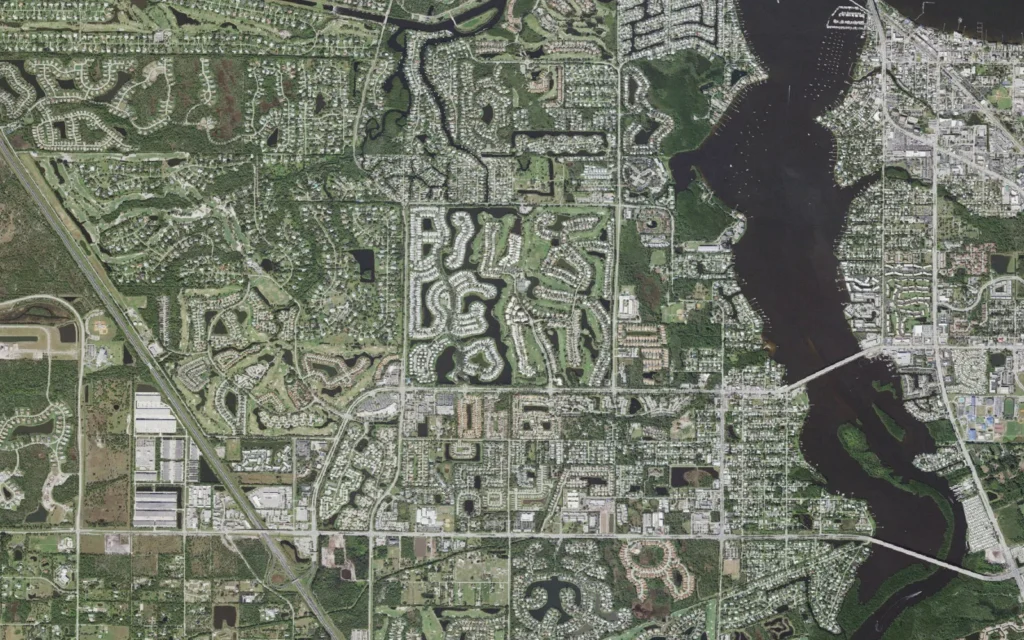 HVAC service area in Palm City