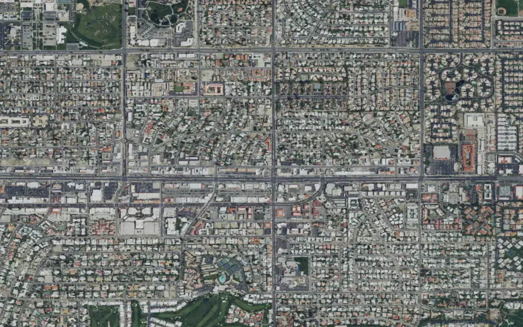HVAC service area in Palm Desert
