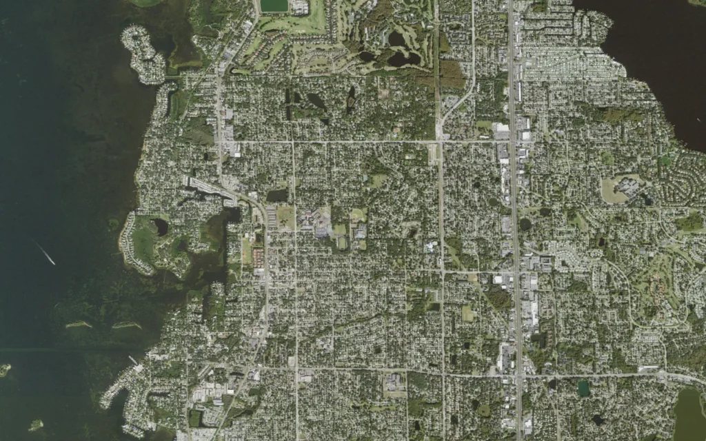 HVAC service area in Palm Harbor