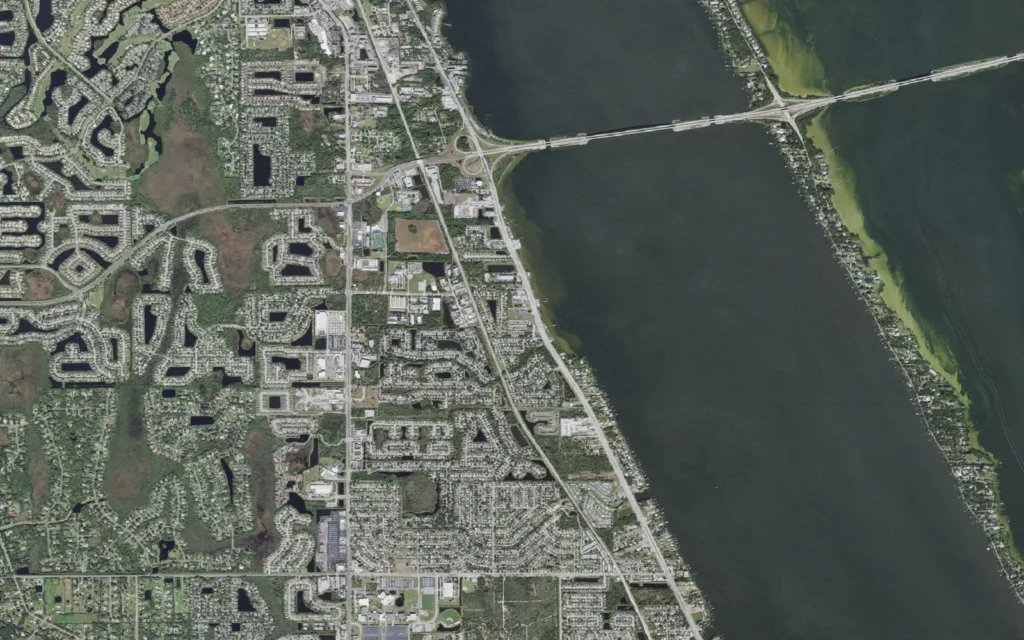 HVAC service area in Palm Shores