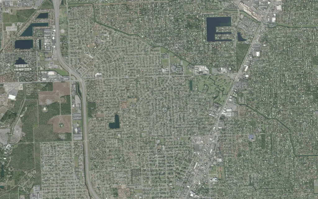HVAC service area in Palmetto Estates