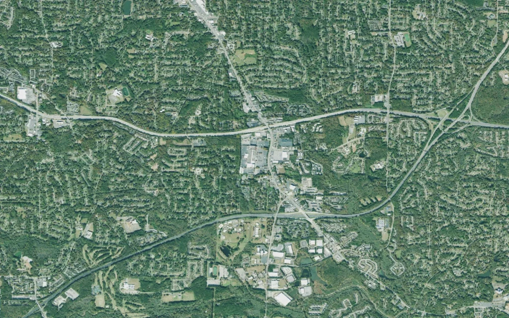 HVAC service area in Panthersville