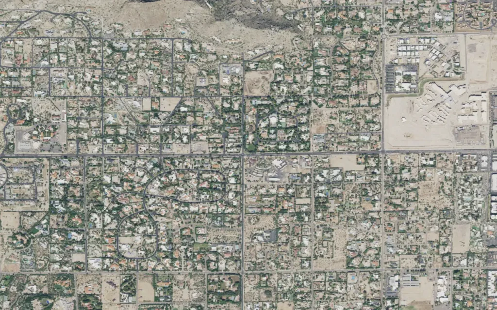 HVAC service area in Paradise Valley