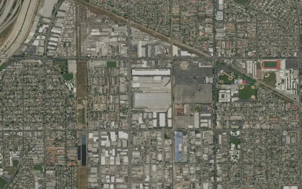 HVAC service area in Paramount
