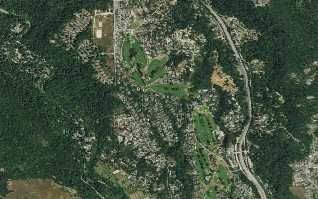 HVAC service area in Pasatiempo