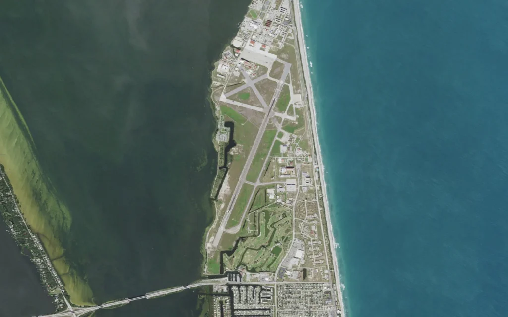HVAC service area in Patrick AFB
