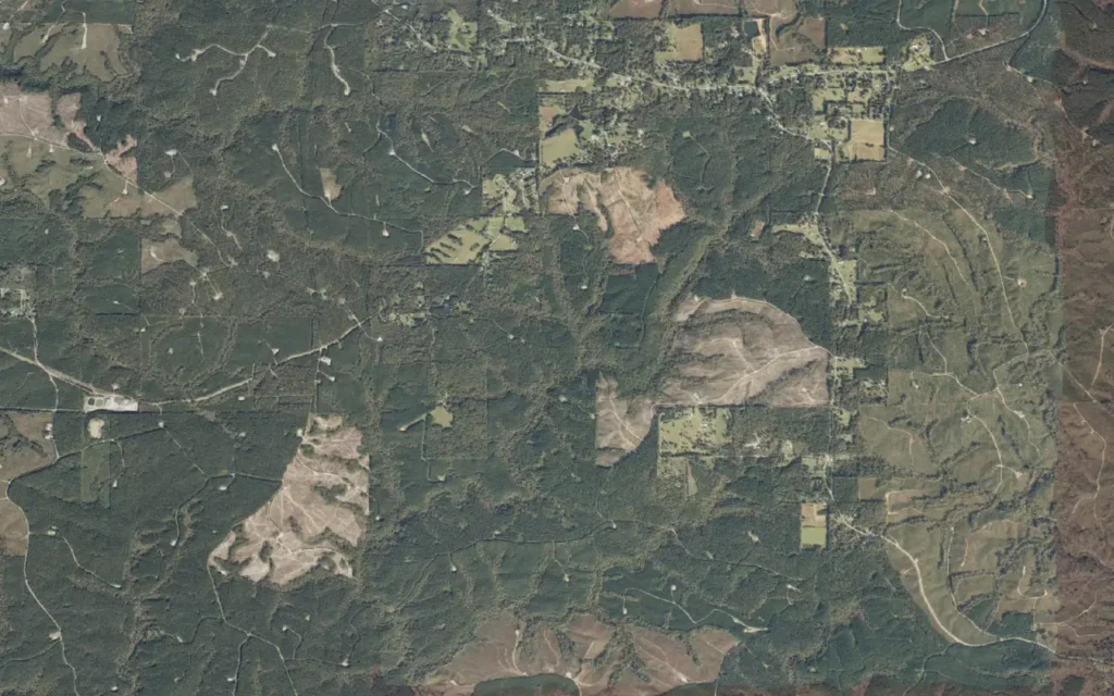 HVAC service area in Pea Ridge