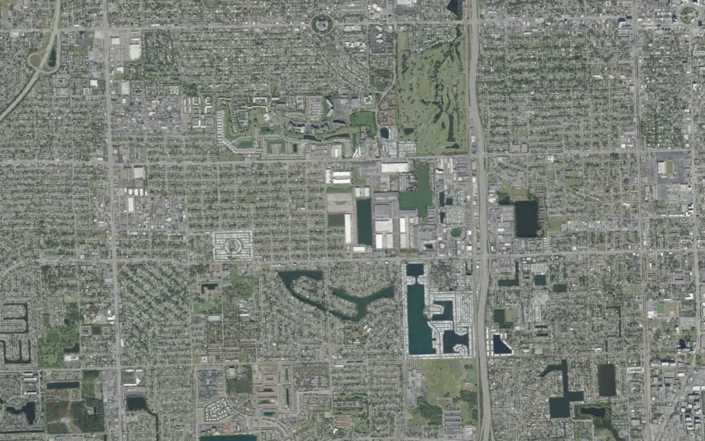 HVAC service area in Pembroke Park