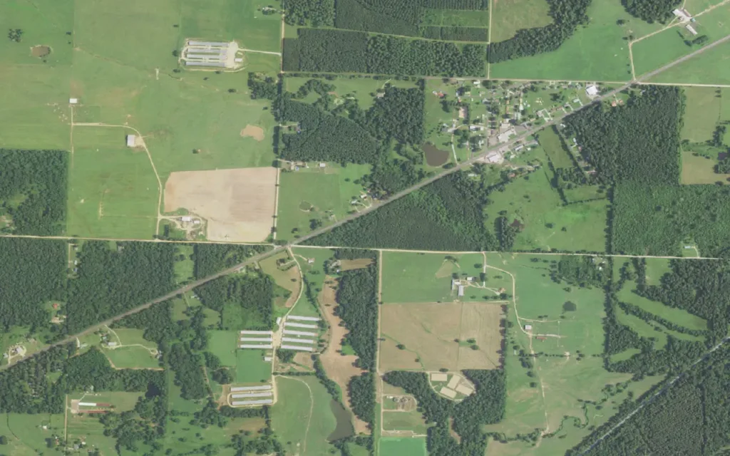 HVAC service area in Perrytown